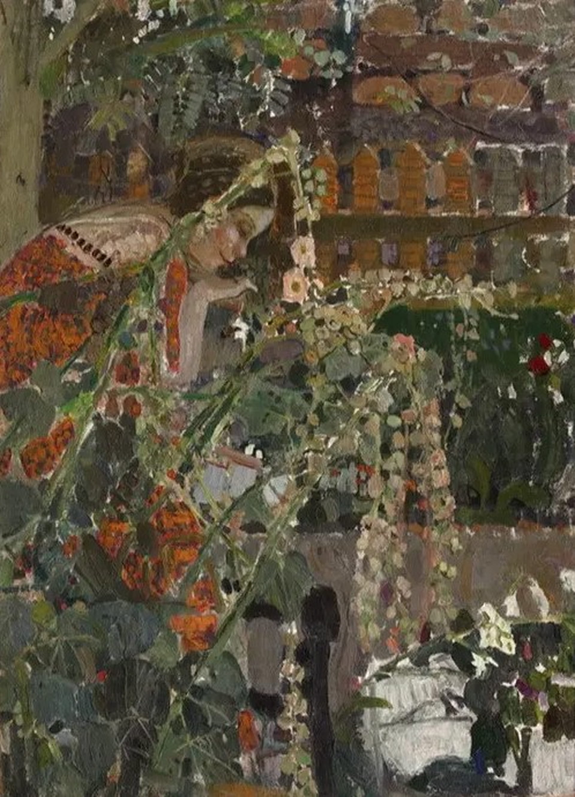 В саду. 1906