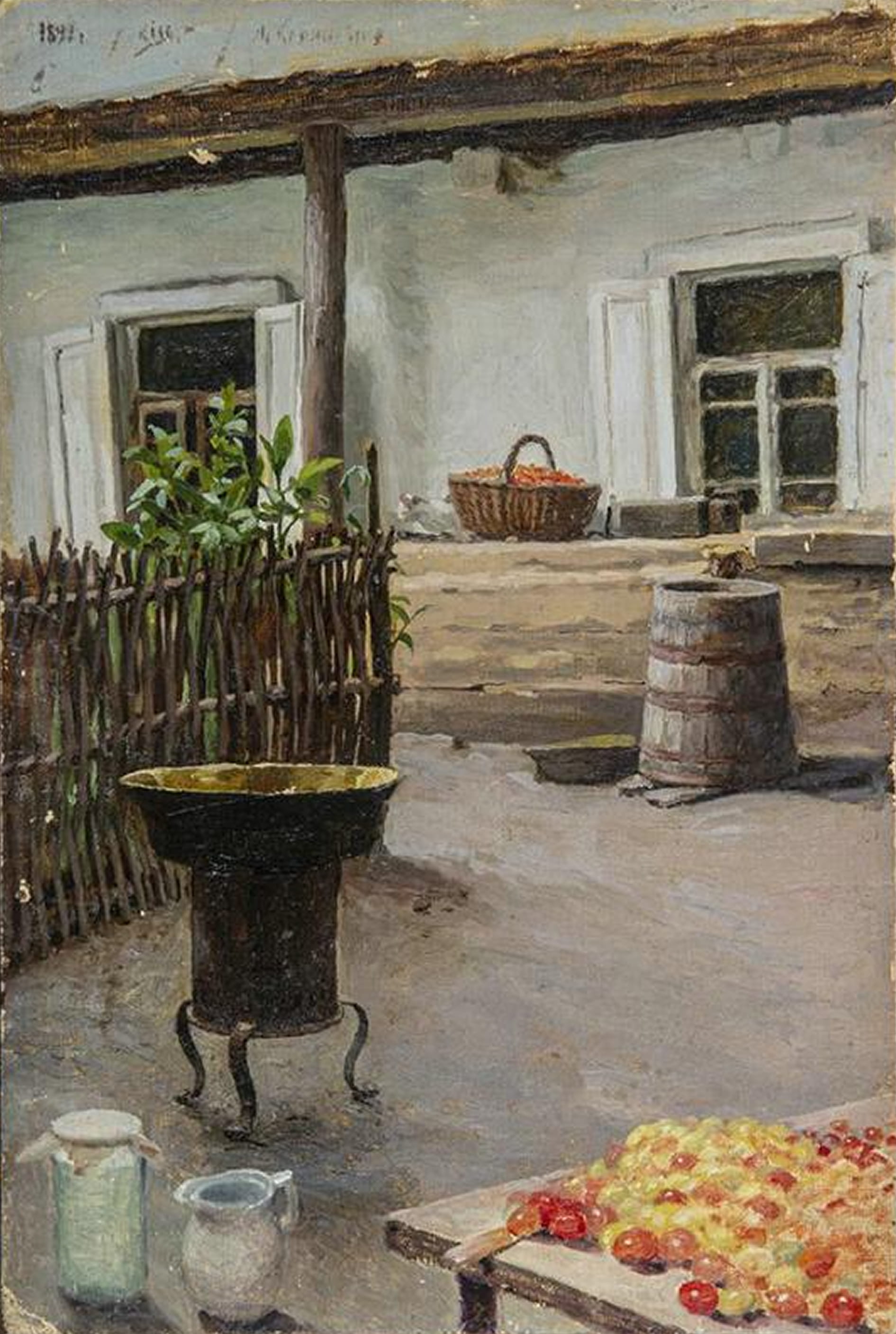 Варка варенья. 1892
